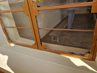 Fensterrahmen Metall neu